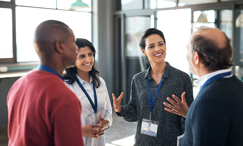 ISSA members networking