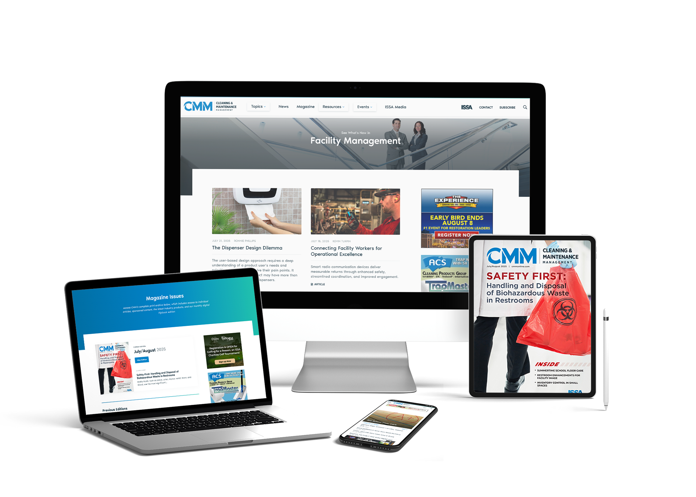 CMM Main Page mockup