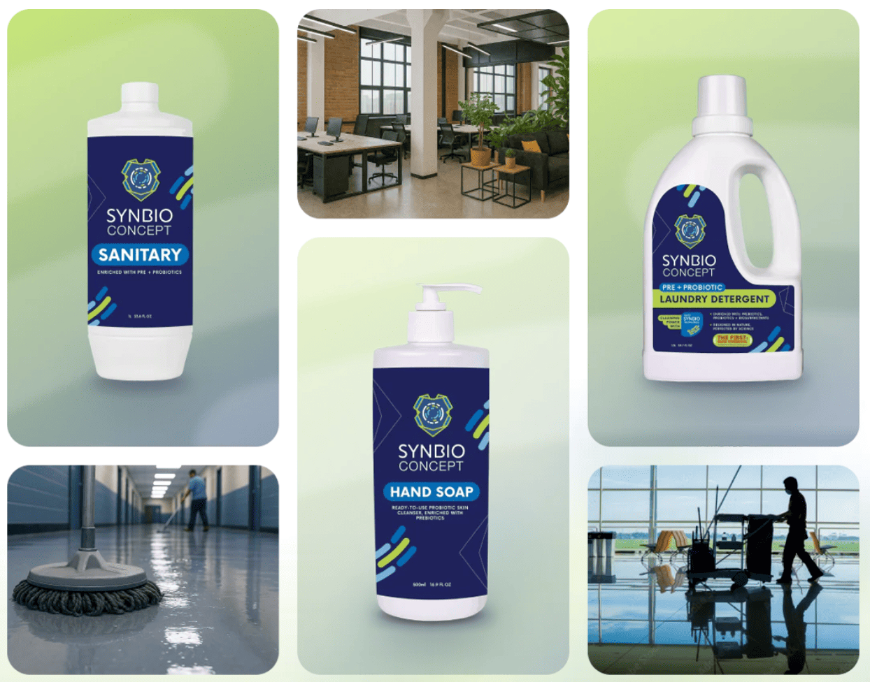 Synbio Concept JanSan Cleaning