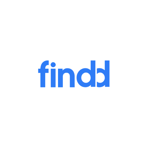Findd whit blu Logo
