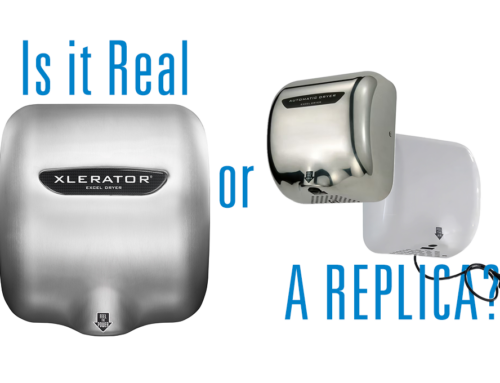 Imitation XLERATOR® hand dryers are illegal in the United States per ITC Ruling