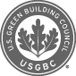 Logo for U.S. GREEN BUILDING COUNCIL (USGBC)
